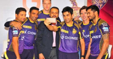 Gionee-global-brand-identity-with-Kolkata-Knight-Riders