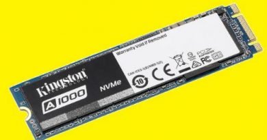 Kingston A1000 PCIe NVMeÂ SSD