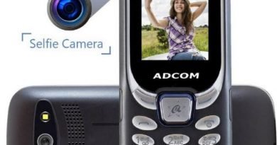 Adcom Selfie Camera Feature Phone