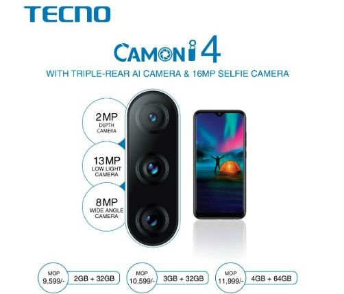 Tecno Camon i4