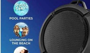 BRIX Waterproof Portable Bluetooth Speakers