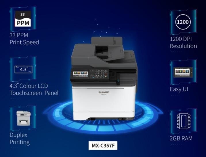 SHARP enhances A4 color line-up with a new MFP